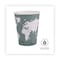 Eco-Products World Art Renewable and Compostable Insulated Hot Cups, 12 oz, Brown/White, PK600 EP-BNHC12-WD - alternate 2